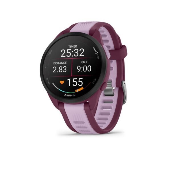 Acheter-la-Garmin-Forerunner-165-Music-pour-courir-avec-votre-musique.jpg Garmin Forerunner 165 Music - Montre GPS Musique Rouge Berry