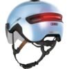 Acheter-le-casque-ABUS-HUD-Y-ACE-avec-visiere-reglable-integree.jpg Abus Hud-Y Ace - Casque Urbain avec Éclairage LED Magnétique