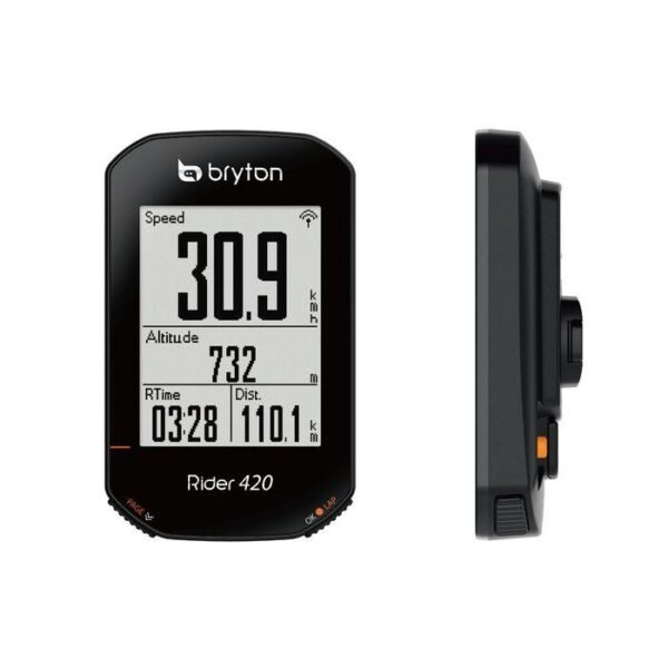 Bryton Rider 420 - GPS Vélo Haute Précision 5 Systèmes