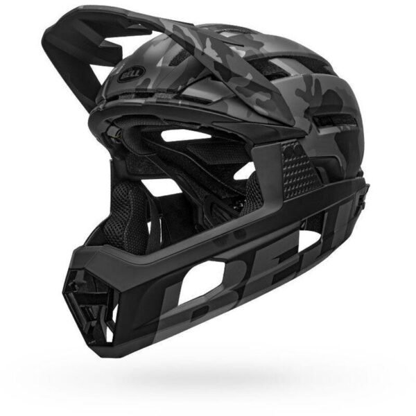 Bell Super Air R Spherical - Casque VTT avec Mentonnière Amovible