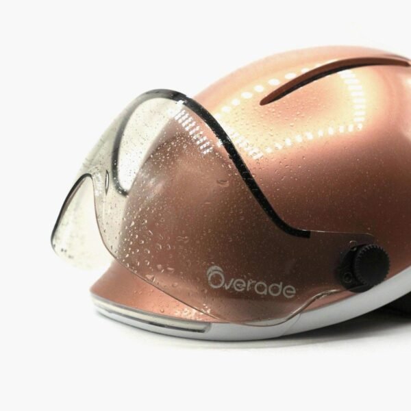 Casque-Overade-LIFE-avec-eclairage-360°-et-clignotants-integres.jpg overade Life - Casque Vélo Urbain avec Éclairage Magnétique