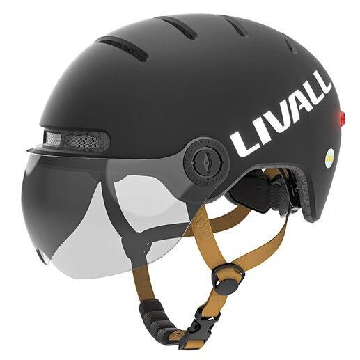 Casque-connecte-LIVALL-L23-avec-detection-de-chute-SOS.jpg Livall L23 - Casque Connecté avec Clignotants LED