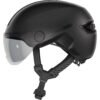 Casque-velo-urbain-ABUS-HUD-Y-ACE-avec-eclairage-intelligent.jpg Abus Hud-Y Ace - Casque Urbain avec Éclairage LED Magnétique