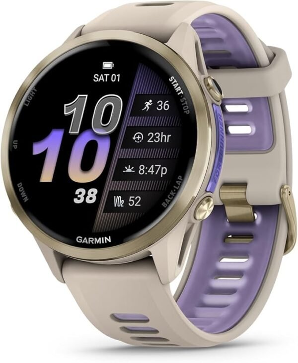 Garmin-Forerunner-970-montre-connectee-running-avec-design-premium.jpg Garmin Forerunner 970 - Montre Running Or Titane & AMOLED