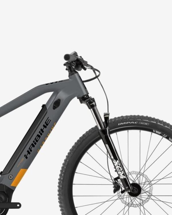 Haibike HardNine 4 Gris / Orange - VTT Électrique 29 Pouces