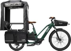 O2feel Equo 4.1 - Vélo Cargo Électrique Longtail Familial