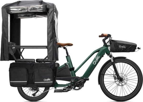 O2feel-Equo-4.1-avec-Moteur-Shimano-et-Grande-Capacite-de-Chargement.jpg O2feel Equo 4.1 - Vélo Cargo Électrique Longtail Familial