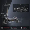 Halo Knight T107 Pro - Trottinette Électrique 6000W Double Moteur