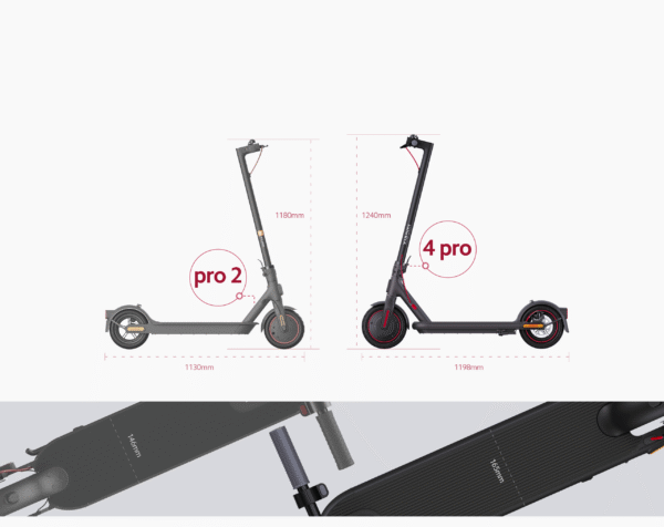 Xiaomi Electric Scooter 4 Pro - Deck Élargi & Confort