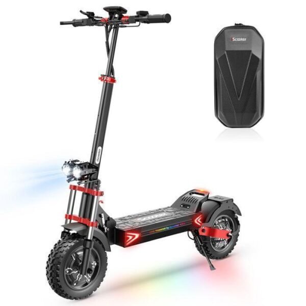 iScooter-iX8-48V-20Ah-Performance-et-Grande-Autonomie-jusqua-70-km.jpg iScooter iX8 - Trottinette Électrique 2400W Double Moteur