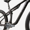 ROCKRIDER Vélo VTT tout suspendu XC cadre carbone RACE 940 S, Noir