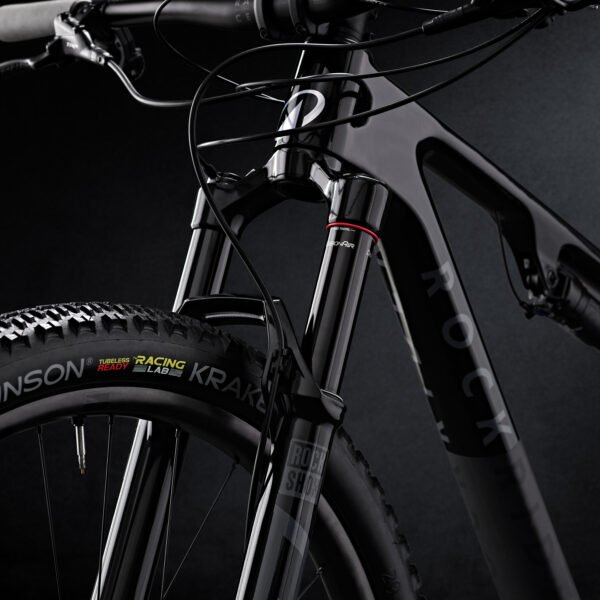 ROCKRIDER Vélo VTT tout suspendu XC cadre carbone RACE 940 S, Noir