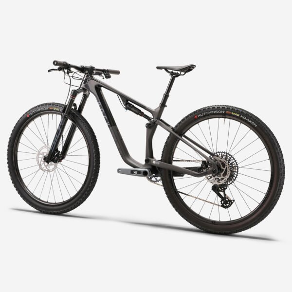 ROCKRIDER Vélo VTT tout suspendu XC cadre carbone RACE 940 S, Noir