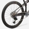 ROCKRIDER Vélo VTT tout suspendu XC cadre carbone RACE 940 S, Noir